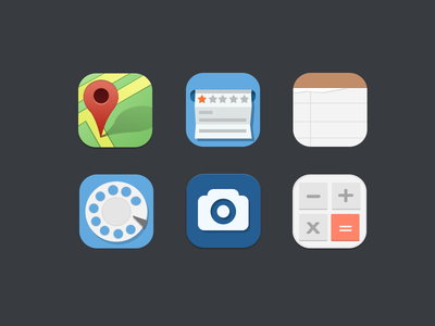 Premium Flat icons Freebie Vol-2