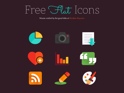 Free Flat Icons