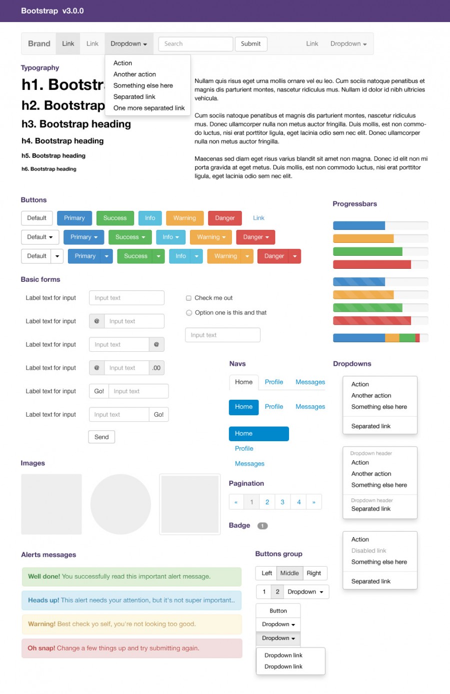 bootstrap-v3.0