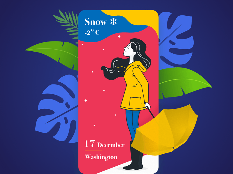 Weather Forecast Illustration