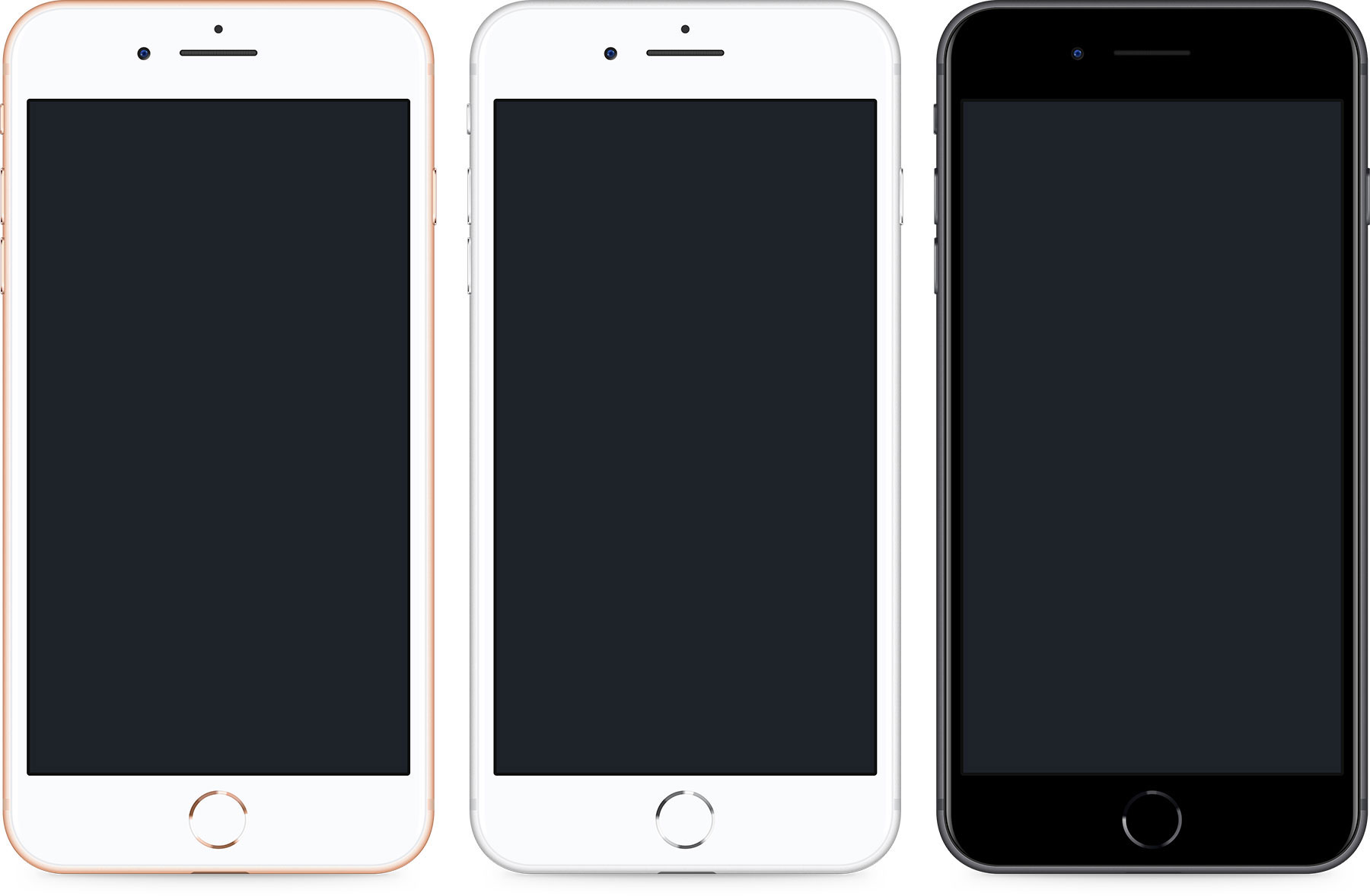 Iphone 8 Plus 全色系样机素材sketch素材下载 Ui社