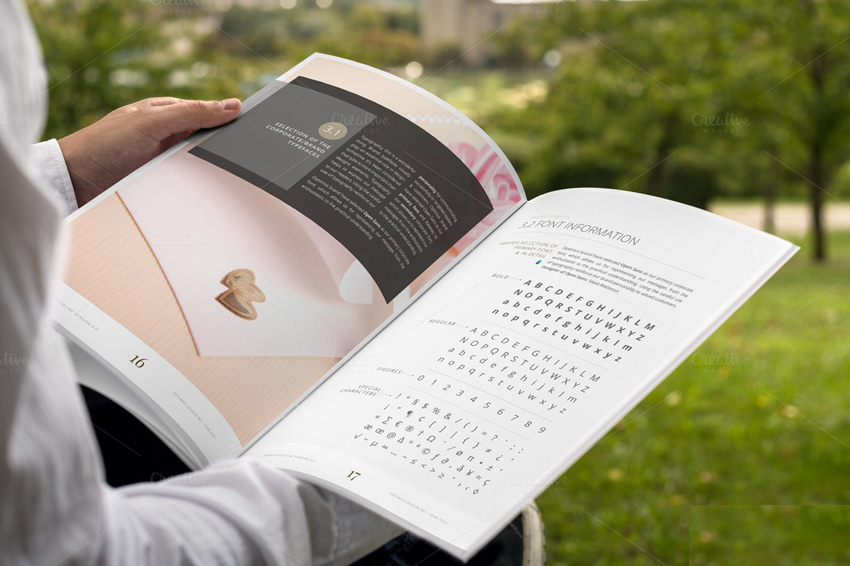 传统画册模版文件下载［For Indesign］photography-brand-guideline-v-47