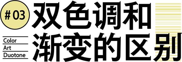 设计配色中的美颜滤镜——双色调