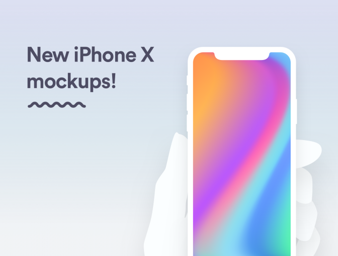 极简主义的iPhone X等最新苹果设备UI设计展示模型(Mockups)下载[PSD，Sketch]插图1